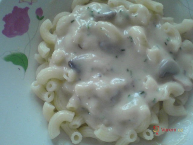 Žampionová omáčka s bylinkami - fotografie 2