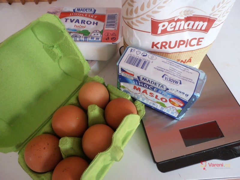 Tvarohové noky s ovocem - fotografie 4