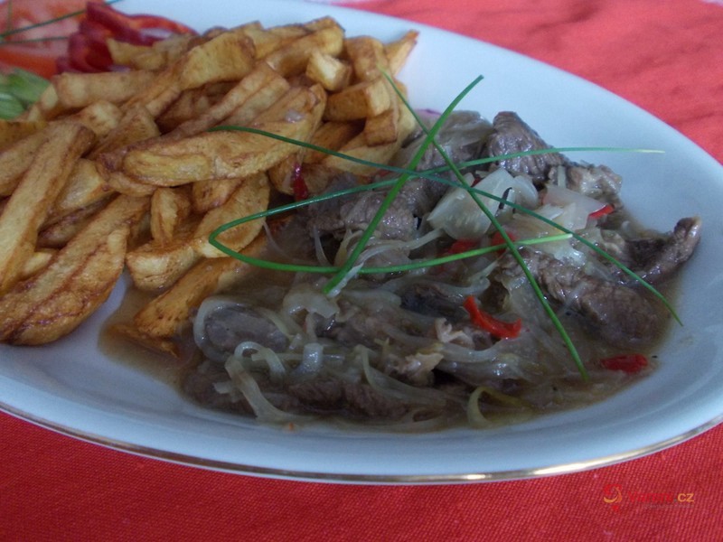 Hovězí nudličky po sečuánsku - fotografie 2