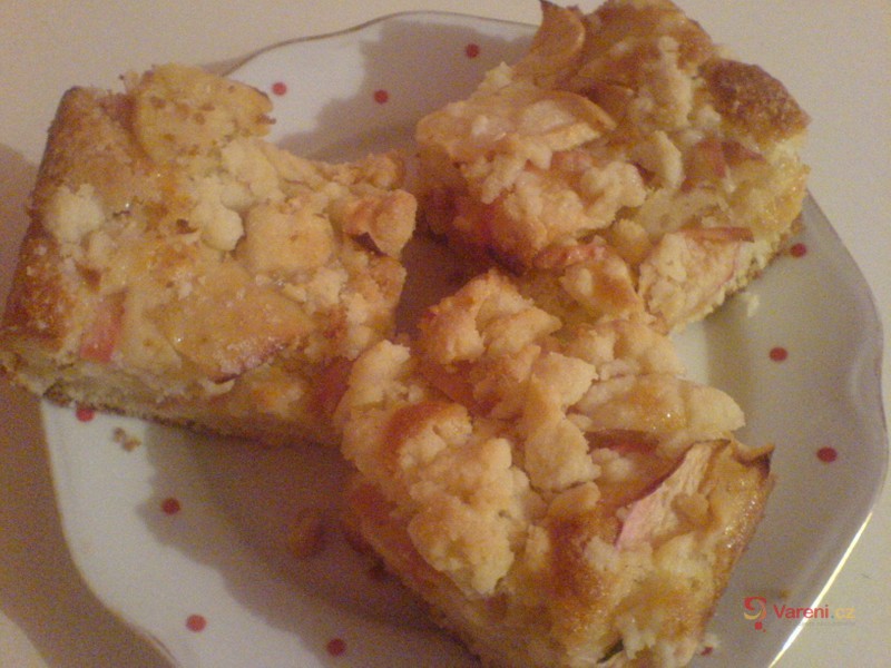 Jablečná buchta s drobenkou - fotografie 3