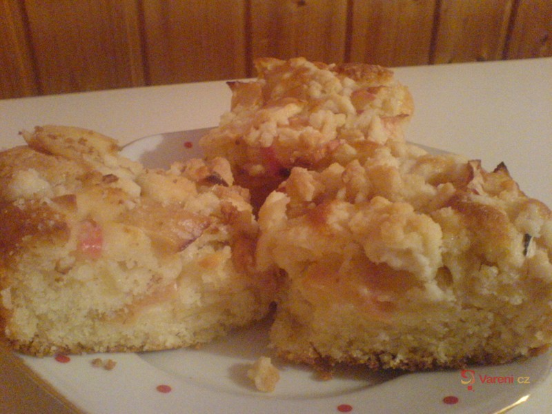 Jablečná buchta s drobenkou - fotografie 2