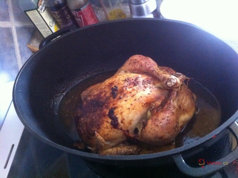 Lahodné kuře plněné nádivkou - fotografie 3