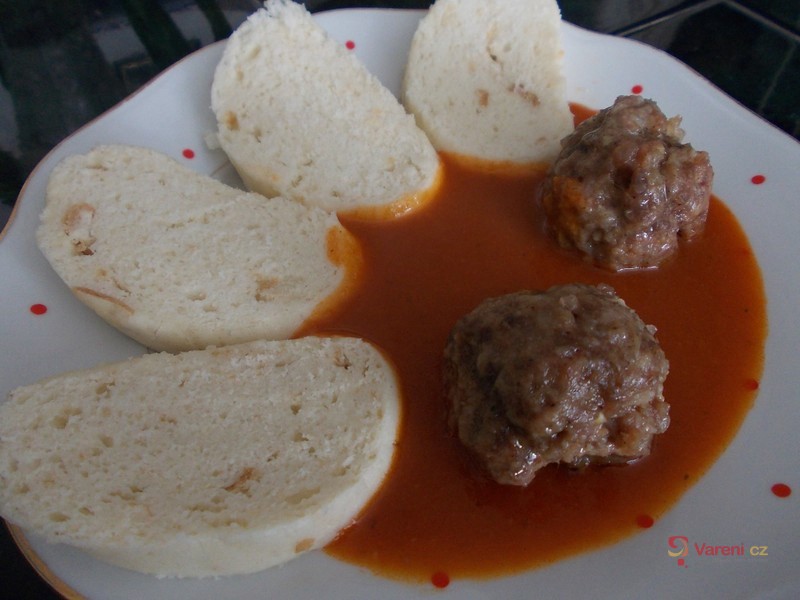 Masové koule v rajské omáčce - fotografie 3