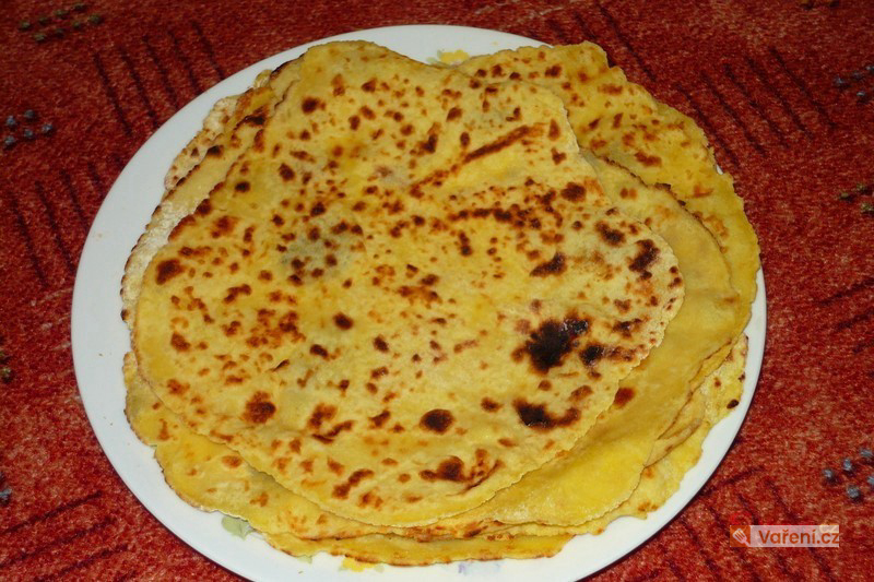 Bramborové placky s džemem