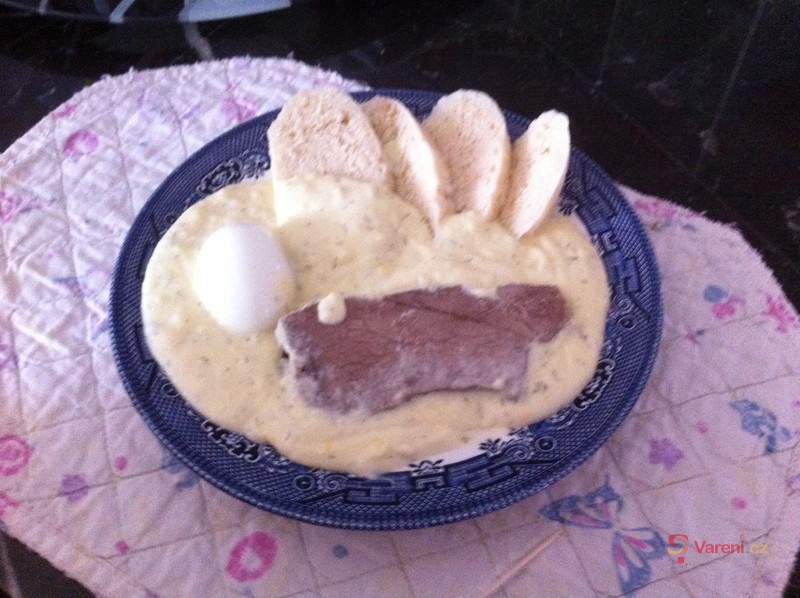 Smetanová koprová omáčka - fotografie 4