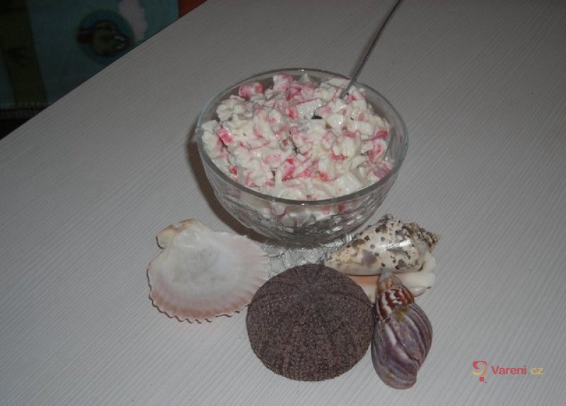 Ostrý krabí salát - fotografie 2