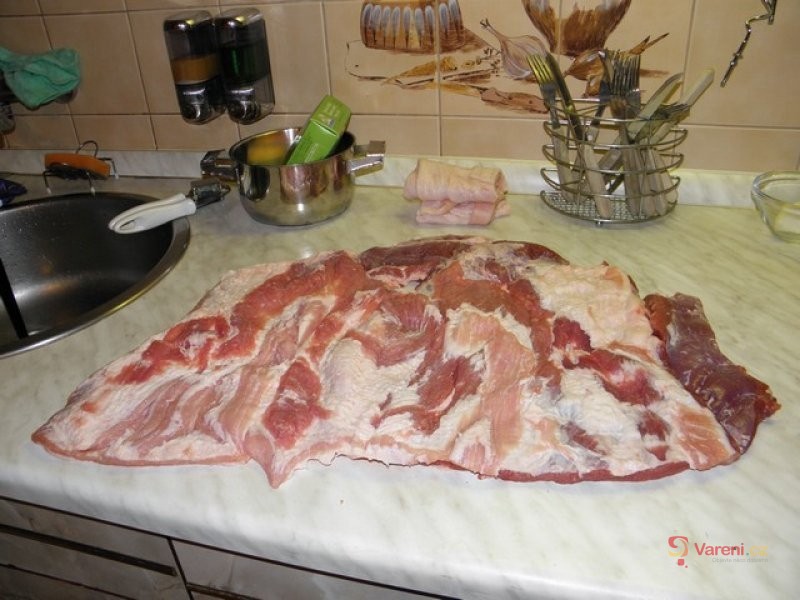 Bůčková roláda s hlívou ústřičnou - fotografie 5