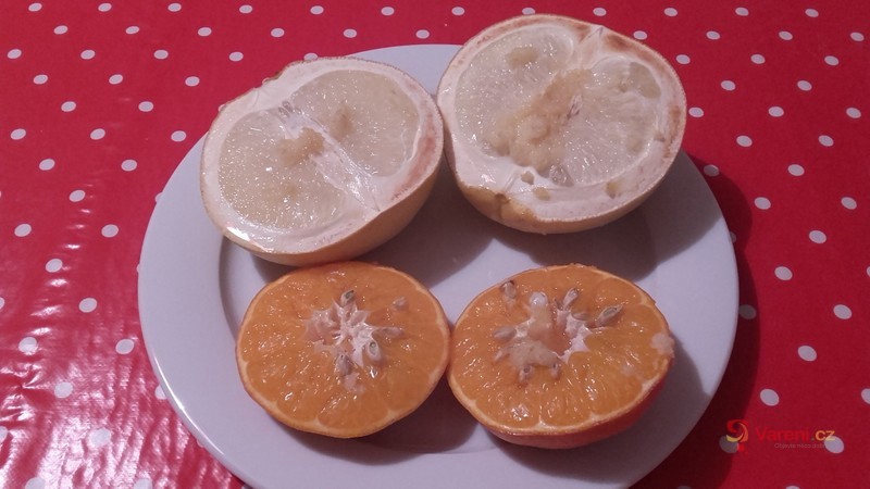 Zapékaný grapefruit s medem a zázvorem