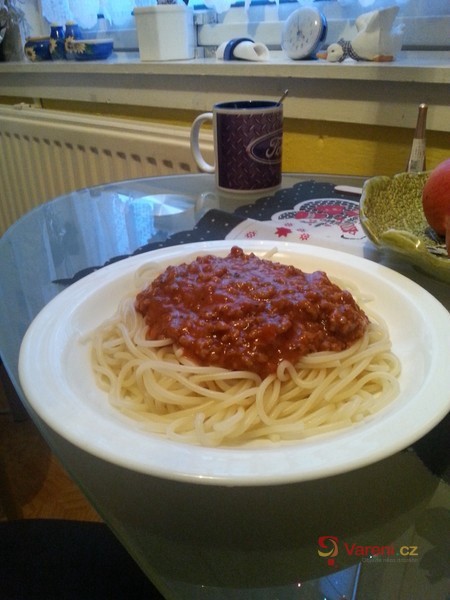 Omáčka na špagety z mletého masa - fotografie 2
