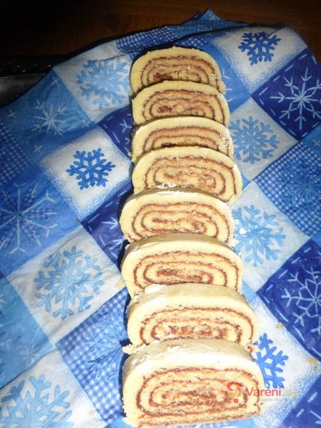 Sunarková nepečená roláda - fotografie 2