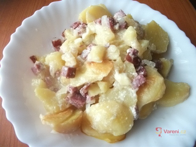 Zapečené brambory se smetanou - fotografie 2