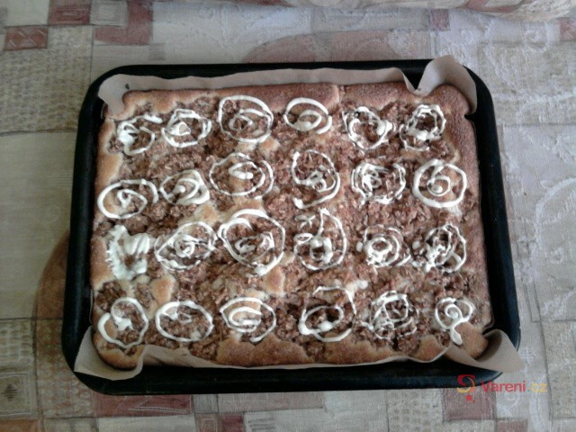 Buchta s jablky a kokosem - fotografie 2