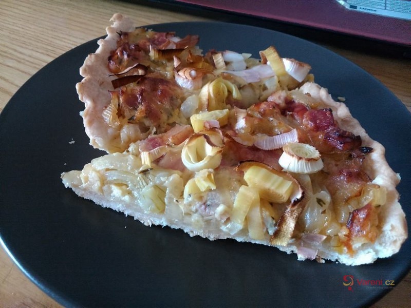 Quiche s cibulí - fotografie 2