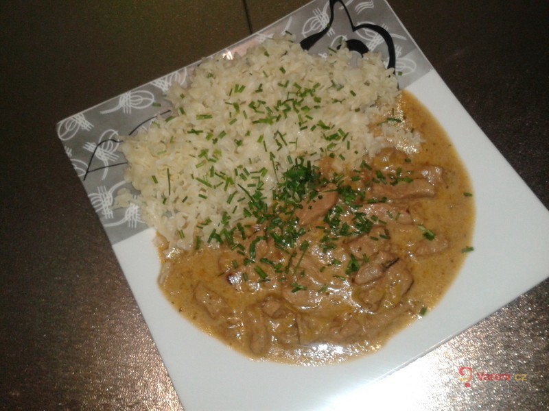 Dušené vepřové na pórku - fotografie 2