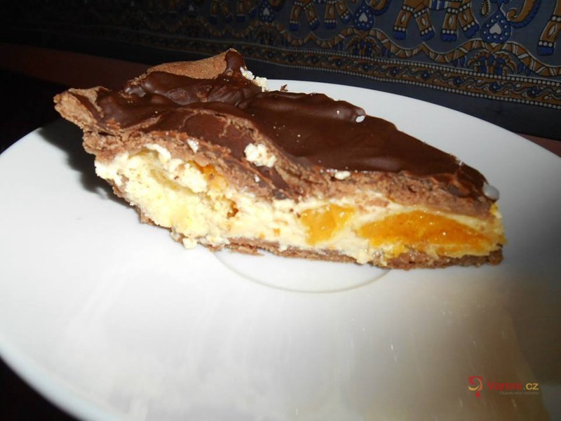 Pomerančový dort s tvarohovou náplní - fotografie 2