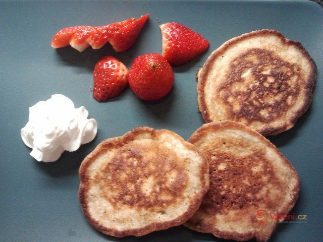 Celozrnné lívance s jablky - fotografie 2