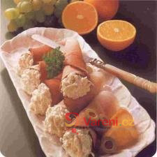 Šunkové rolky Waldorf - fotografie 2