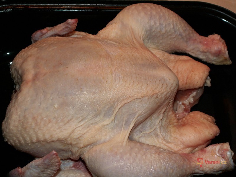 Kuře s bylinkovou nádivkou - fotografie 2