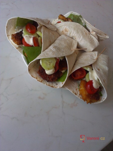 Plněná tortilla - fotografie 3