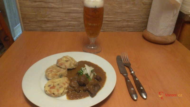 Kančí gulášek - fotografie 4