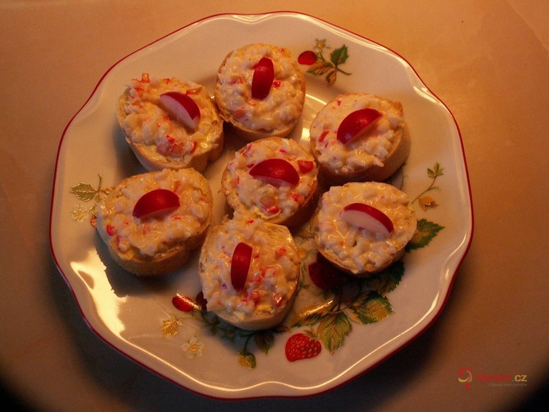 Pomazánka z krabích tyčinek 2 - fotografie 4