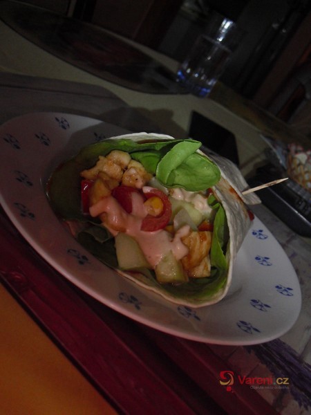 Plněná tortilla - fotografie 2