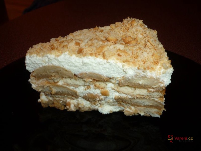 Smetanový dezert s máslovými sušenkami - fotografie 2