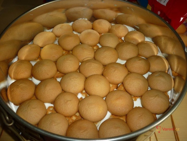 Smetanový dezert s máslovými sušenkami - fotografie 5