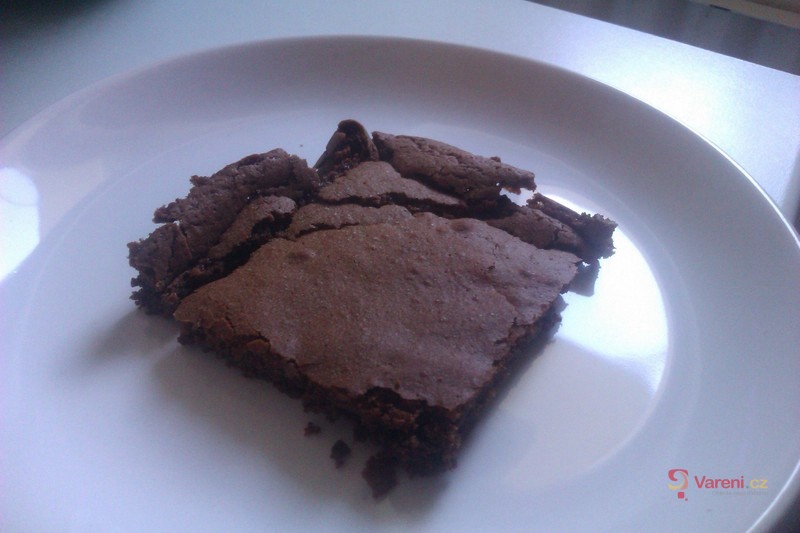 Mléčno-hořké čokoládové brownies - fotografie 2