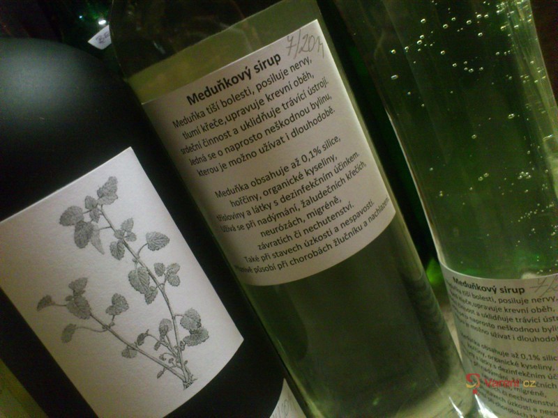 Meduňkový sirup - fotografie 4