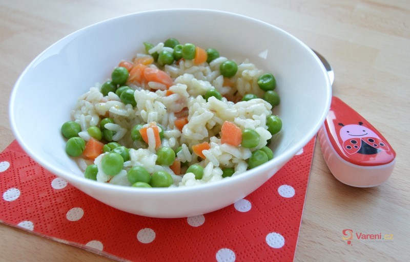 Jemné zeleninové risotto