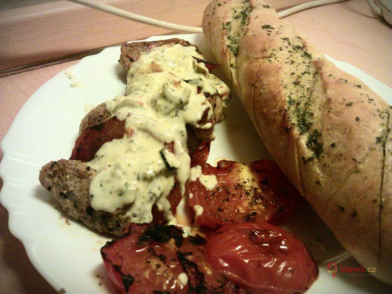 Vepřová panenka s bylinkovou omáčkou - fotografie 4