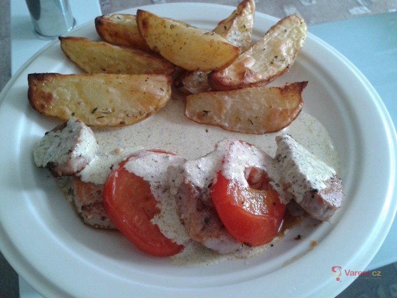 Vepřová panenka s bylinkovou omáčkou - fotografie 3