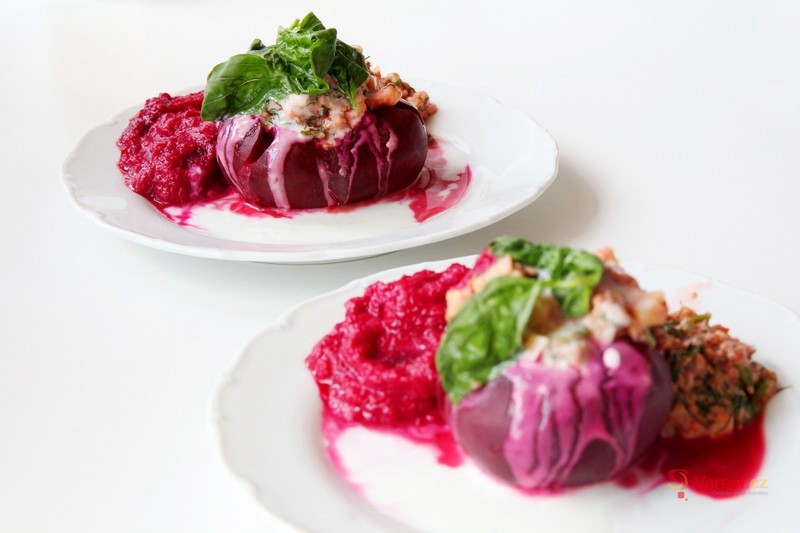 Plněná červená řepa - fotografie 2