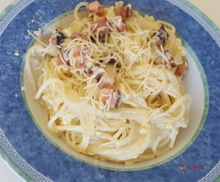 Spaghetti á la Carbonara