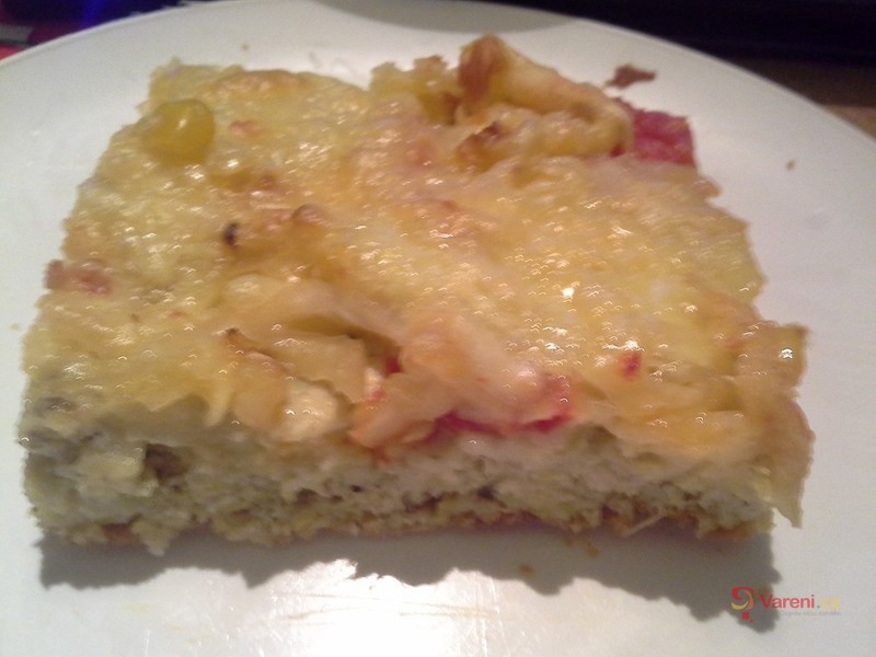 Cuketová pizza se sýrem - fotografie 2