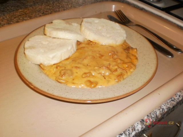 Dušené lišky na paprice - fotografie 2