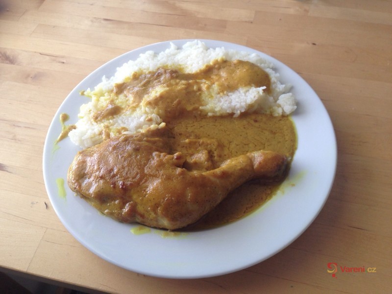 Kuře s medem a kari - fotografie 2