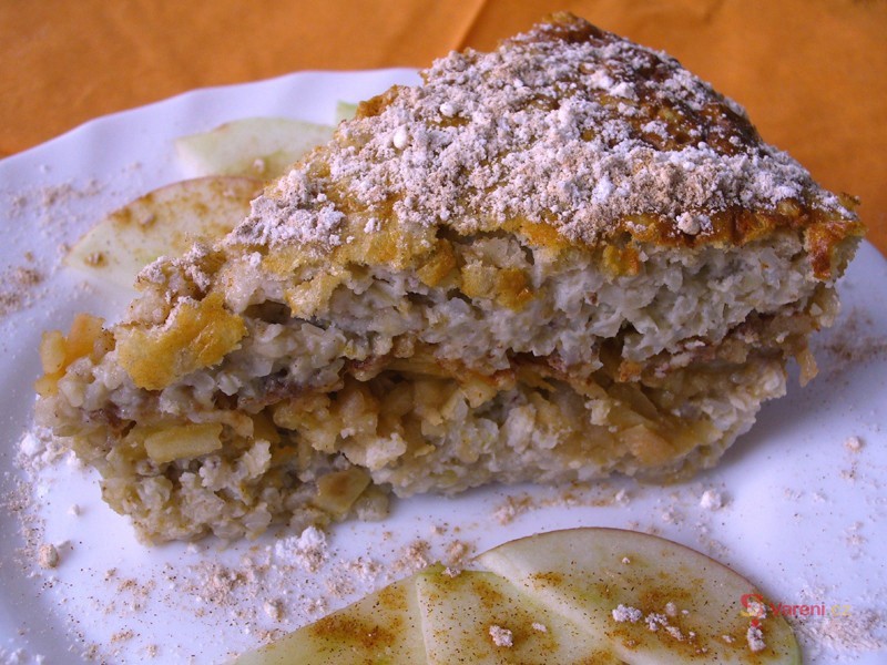 Pohankový nákyp s jablky - fotografie 3