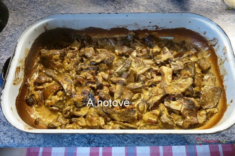 Houbový pekáček - fotografie 2