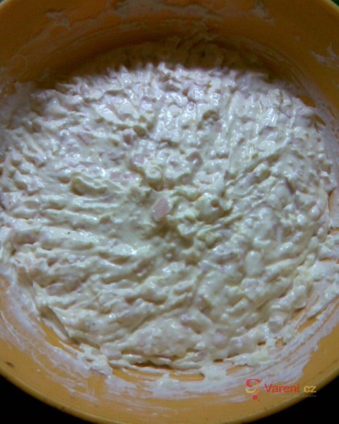 Šunková pomazánka se sýrem - fotografie 2