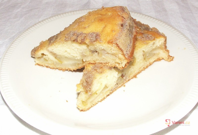 Francouzský hruškový koláč - fotografie 5