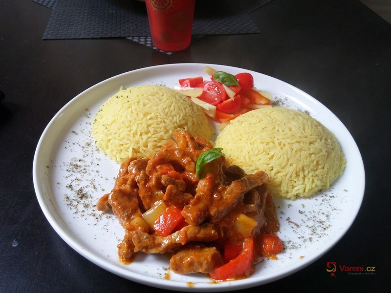 Pikantní vepřové nudličky - fotografie 3