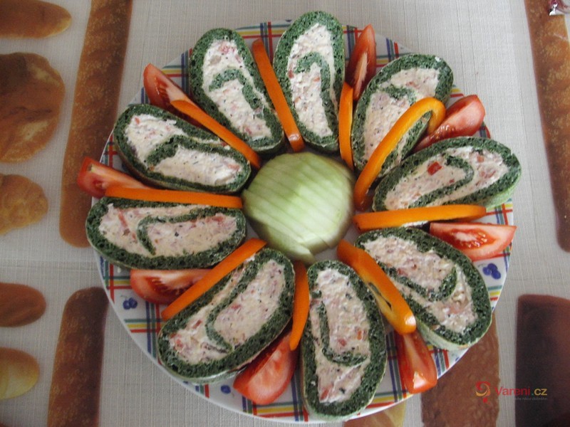 Zelená roláda - fotografie 2