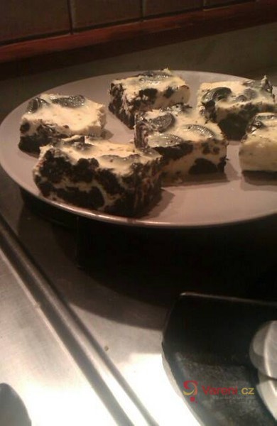 Oreo tvarohové řezy - fotografie 2