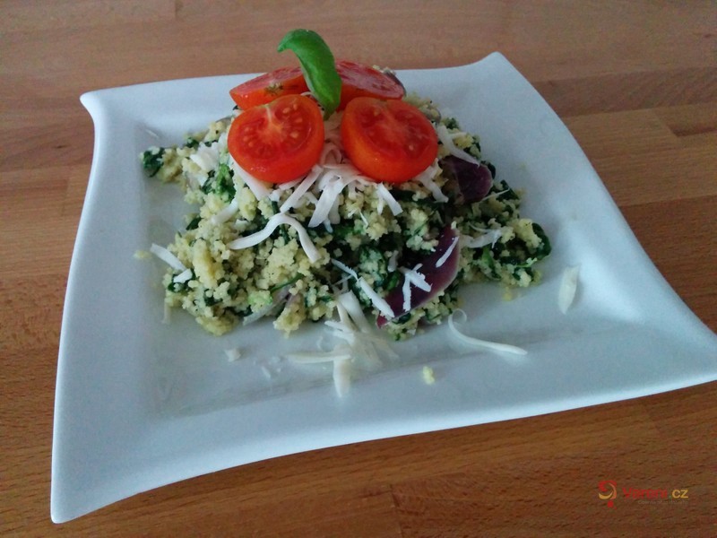 Kuskus se špenátem - fotografie 3