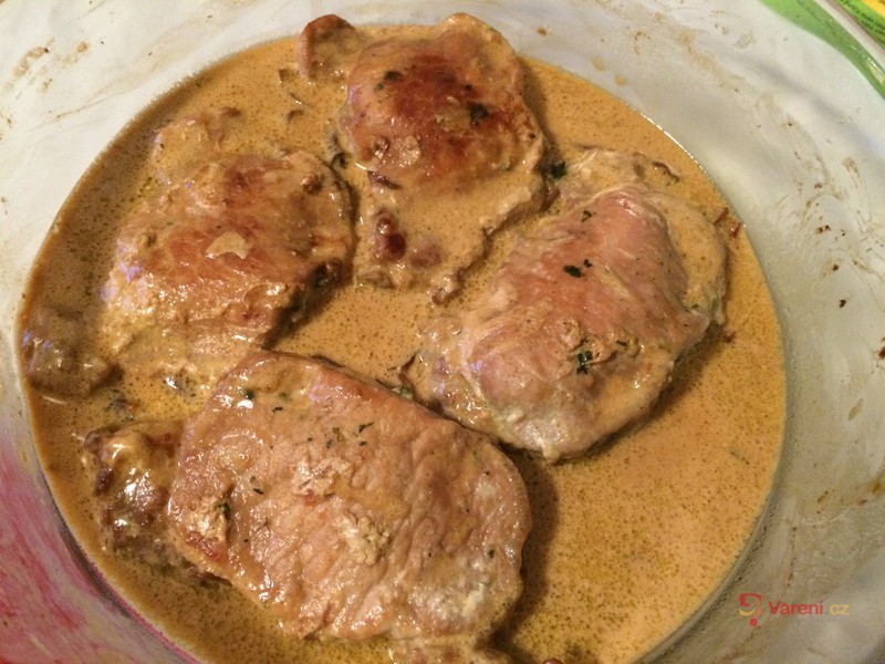 Telecí kotlety s houbami - fotografie 2