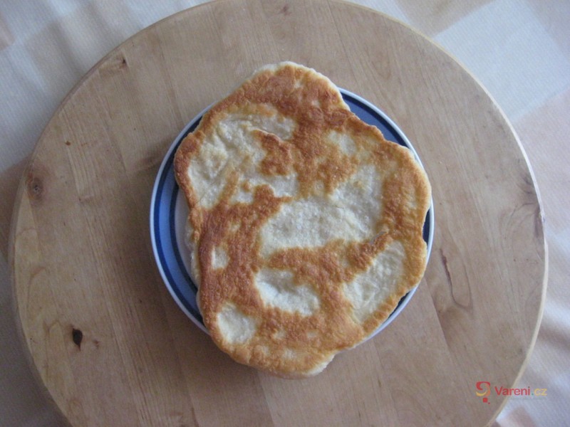 Smetanové langoše - fotografie 2