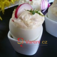 Vejce plněná hermelínovou pěnou - fotografie 2