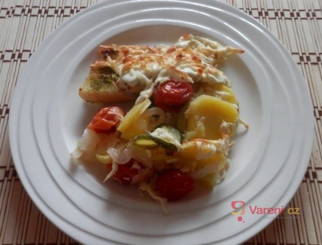 Zapečená treska se zeleninou - fotografie 2